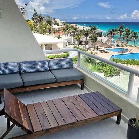 Apartment On The Beach With Terrace Ocean View, Brisas Cancun 01 By Beach & Ocean Apartments Ngoại thất bức ảnh