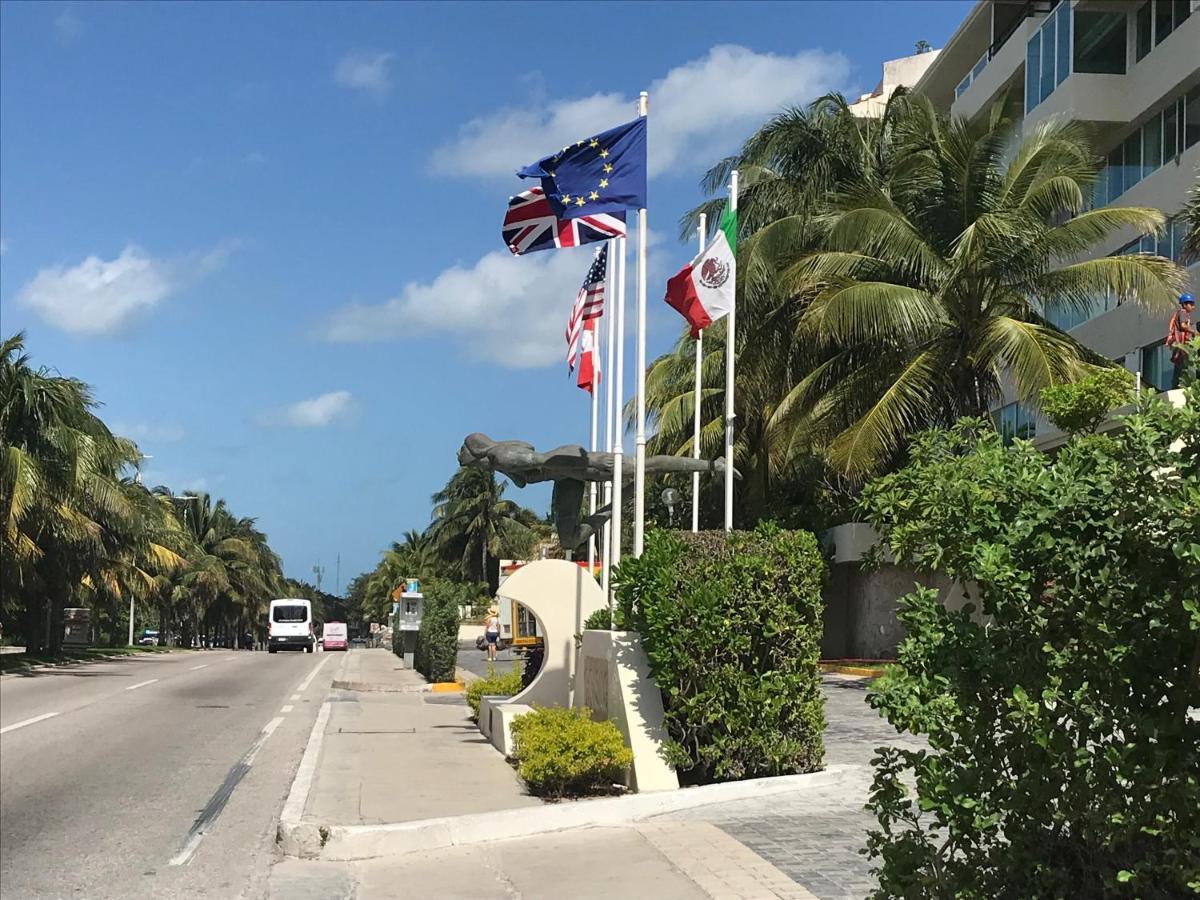 Apartment On The Beach With Terrace Ocean View, Brisas Cancun 01 By Beach & Ocean Apartments Ngoại thất bức ảnh