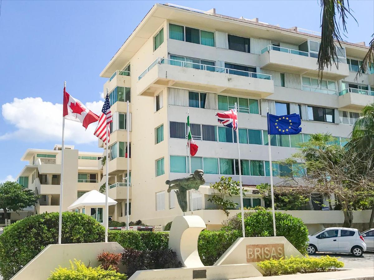 Apartment On The Beach With Terrace Ocean View, Brisas Cancun 01 By Beach & Ocean Apartments Ngoại thất bức ảnh