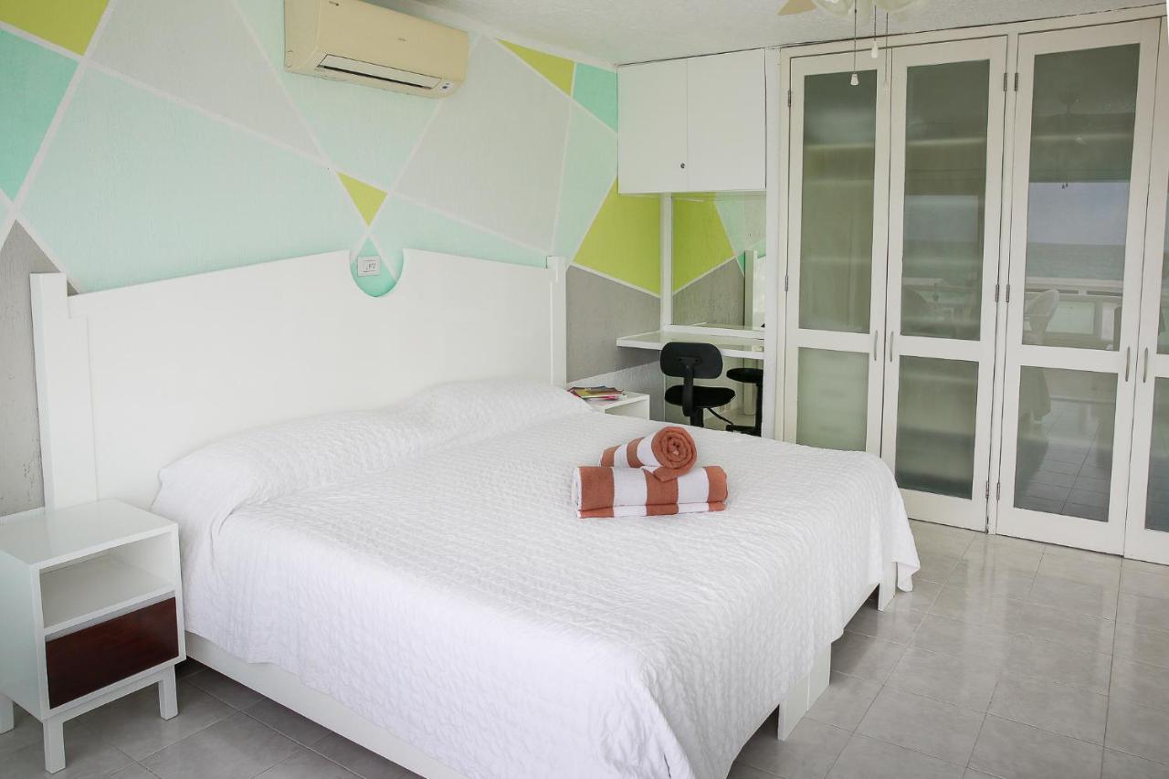 Apartment On The Beach With Terrace Ocean View, Brisas Cancun 01 By Beach & Ocean Apartments Ngoại thất bức ảnh