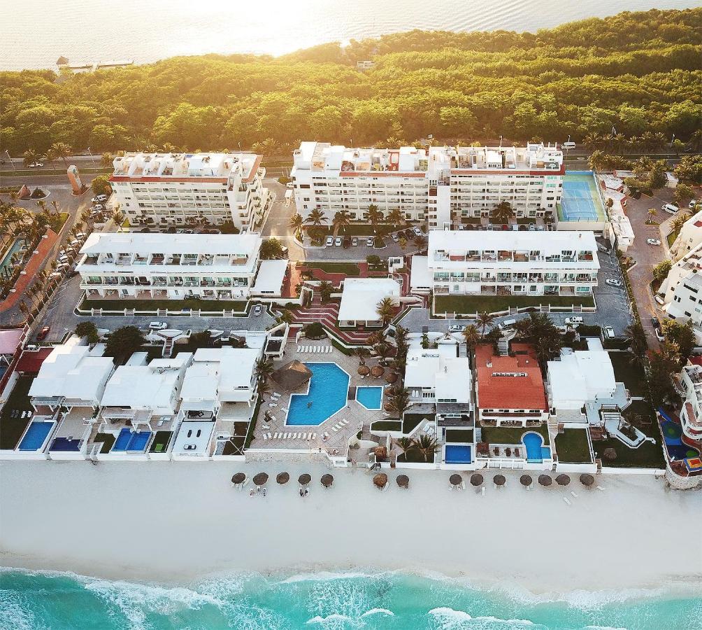 Apartment On The Beach With Terrace Ocean View, Brisas Cancun 01 By Beach & Ocean Apartments Ngoại thất bức ảnh