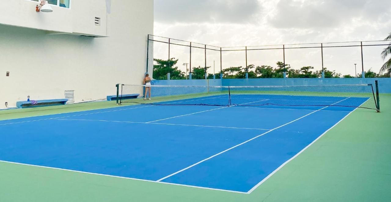 Apartment On The Beach With Terrace Ocean View, Brisas Cancun 01 By Beach & Ocean Apartments Ngoại thất bức ảnh