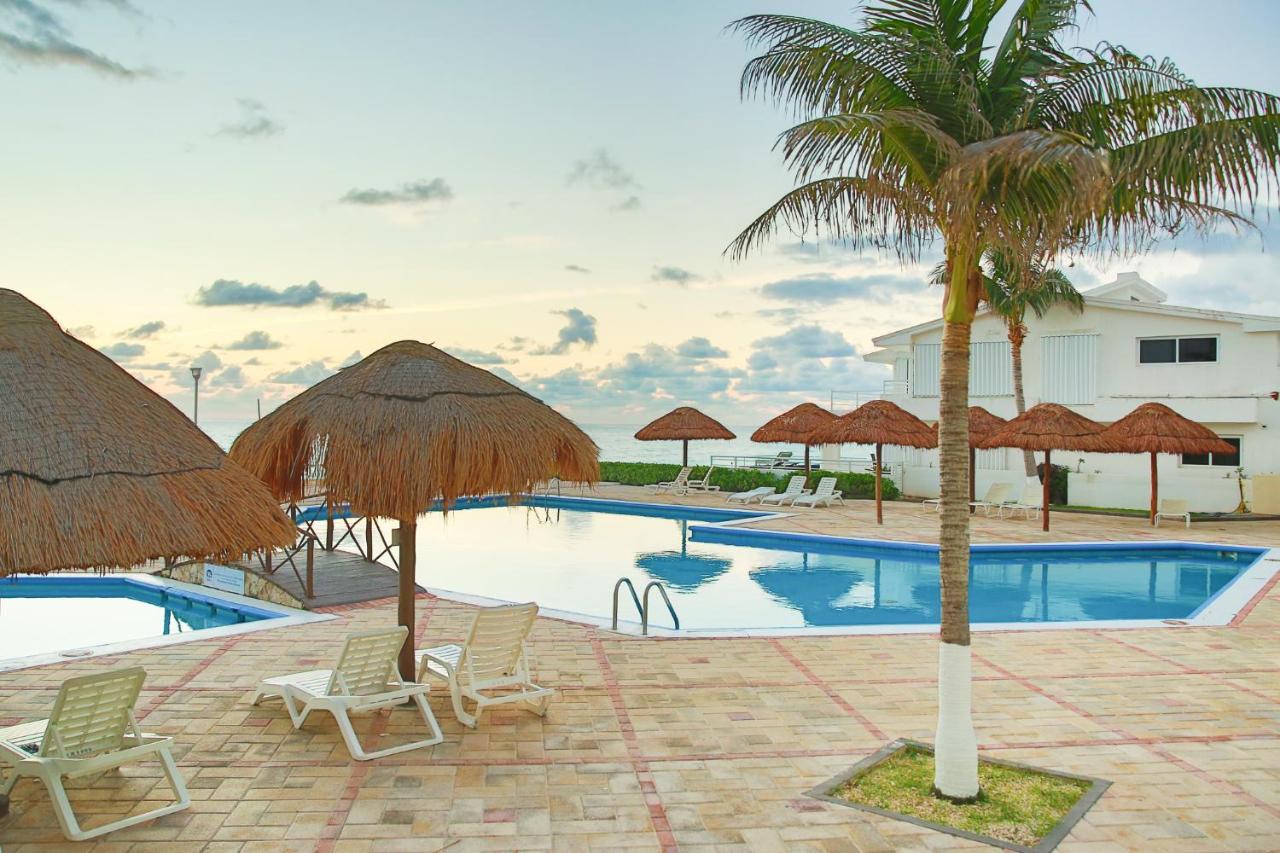 Apartment On The Beach With Terrace Ocean View, Brisas Cancun 01 By Beach & Ocean Apartments Ngoại thất bức ảnh