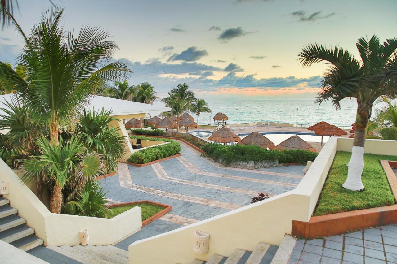 Apartment On The Beach With Terrace Ocean View, Brisas Cancun 01 By Beach & Ocean Apartments Ngoại thất bức ảnh